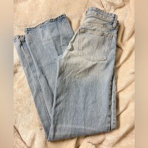 ZARA baggy jeans mid rise
